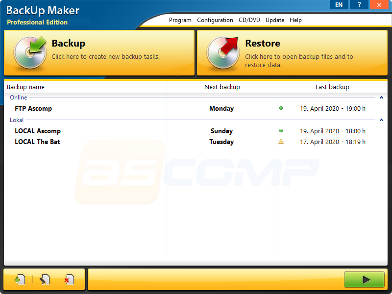 BackUp Maker Pro